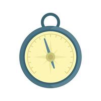 Air barometer icon flat isolated vector