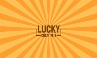 Spinning Background Orange template  , rays background vector illustration
