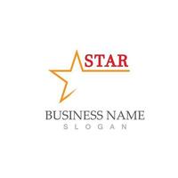 Star logo illustration design icon vector