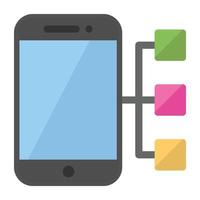 Trendy API Interface vector