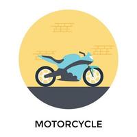 Trendy Sports Bike vector