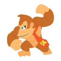 Trendy Donkey Kong vector