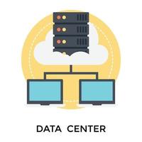 Cloud Data Center vector