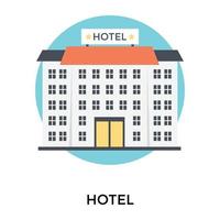 Trendy Hotel Concepts vector