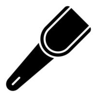 Coffee Scoop Glyph Icon vector