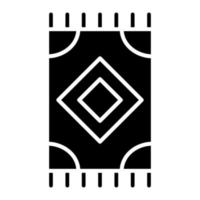 Carpet Glyph Icon vector