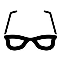 Sunglasses Glyph Icon vector