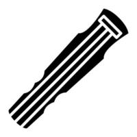 Guqin Glyph Icon vector