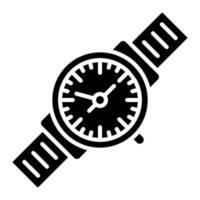 Watch Glyph Icon vector