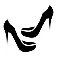 Dubai Shoes Glyph Icon vector