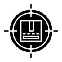 Scope Glyph Icon vector