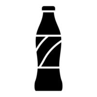 icono de glifo de soda vector