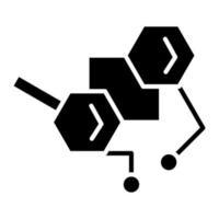 Formula Glyph Icon vector