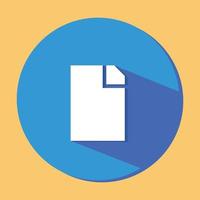 file folder  flat icon button vector