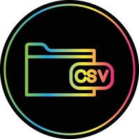 File Csv Vector Icon Design