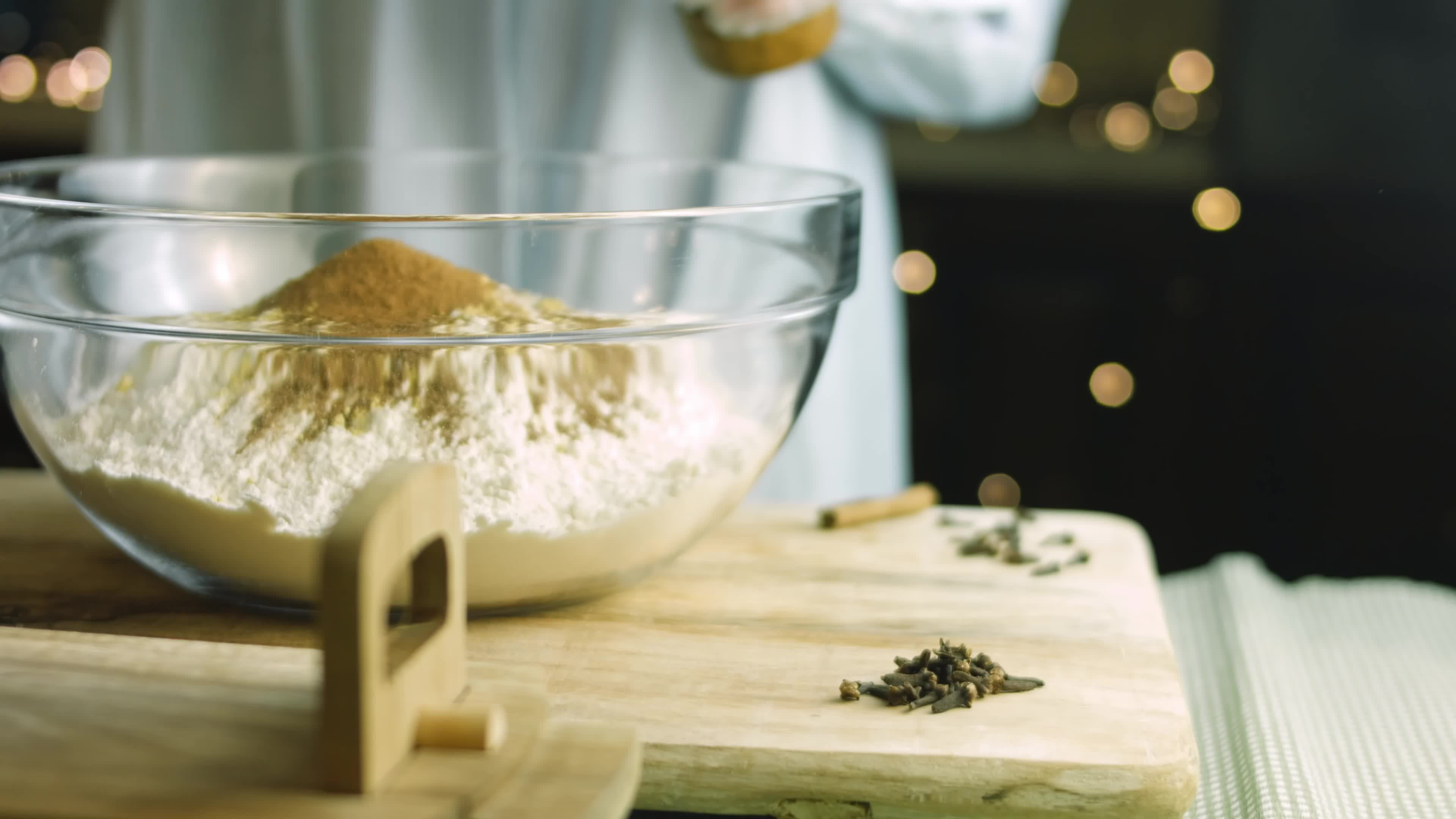 Add baking powder. The BEST homemade Gingerbread Cookie 15039625 Stock