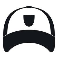 Winter hat icon, simple style vector