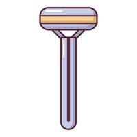 Shaver razor icon, cartoon style