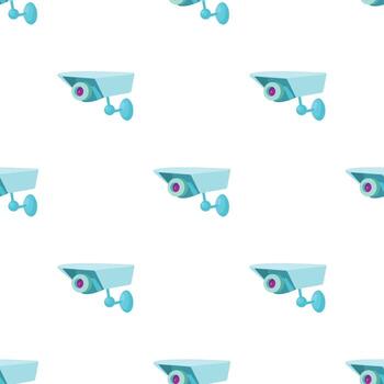 Security camera pattern seamless vector