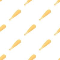 Baseball bat pattern seamless vector