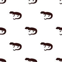 Lizard pattern seamless vector