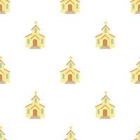 Church pattern seamless vector