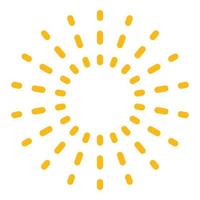 Firework congratulation icon color outline vector