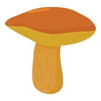 icono de boletus, estilo de dibujos animados vector