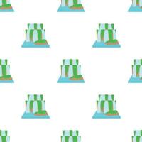 Waterfall pattern seamless vector