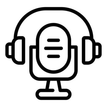 Learning management icon outline vector. Lms system vector