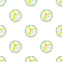 Ventilator pattern seamless vector