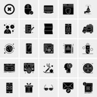 25 Universal Business Icons Vector Creative Icon Illustration to use in web and Mobile Related project