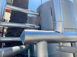 Pipe Insulation Jackets for Hot water pipe Steam pipe system photo
