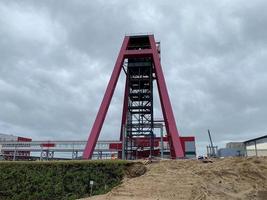Processing Plant at Lithium Mine in Western Australia. Mechanical processing used to refine lithium spodumene concentrate photo