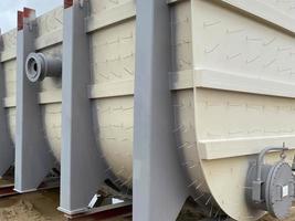 Tanks of water in Combined-Cycle Co-Generation Power Plant photo