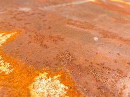 Grunge rusted metal texture, rust, and oxidized metal background. Old metal iron panel photo