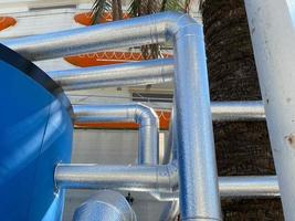 Pipe Insulation Jackets for Hot water pipe and Chilled water pipe system photo