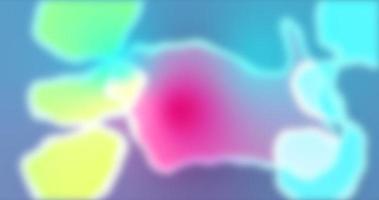 Abstract beautiful multicolored blurred colored smoke melted iridescent lava lamp bubbles on a gradient background photo