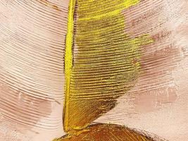 texture, 3d background. the image is applied on the canvas with gray paint and gold leaf. natural gold glitter. fine brush strokes. the background photo