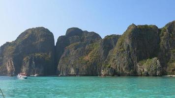 The Blue Ocean And Green Rocks photo