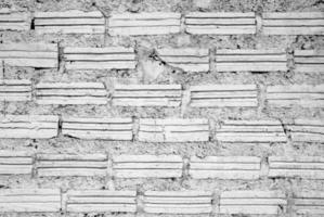 White wall from bricks for background.