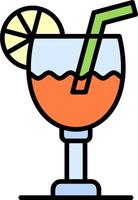 Cocktail Creative Icon Design vector