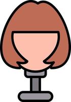 Wig Creative Icon Design vector