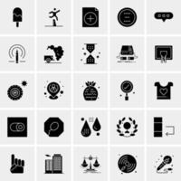 25 Universal Business Icons Vector Creative Icon Illustration to use in web and Mobile Related project