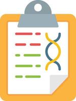 Dna Test Creative Icon Design vector