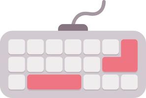 diseño de icono creativo de teclado vector