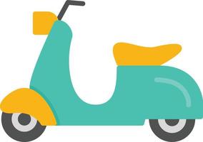 diseño de icono creativo de scooter vector