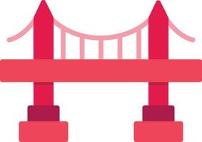 Bridge Creative Icon Design vector