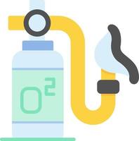 Oxygen Mask Creative Icon Design vector