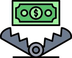 Trap Creative Icon Design vector